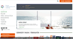 Desktop Screenshot of pmsz.hu