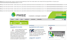 Desktop Screenshot of pmsz.org