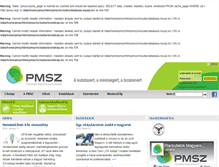 Tablet Screenshot of pmsz.org